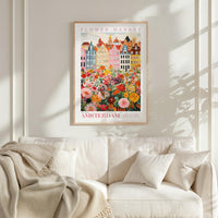 Amsterdam Flower Market Poster - Posters - Flower Poster