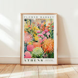 Athens Flower Market Poster - Poster - Flower Poster