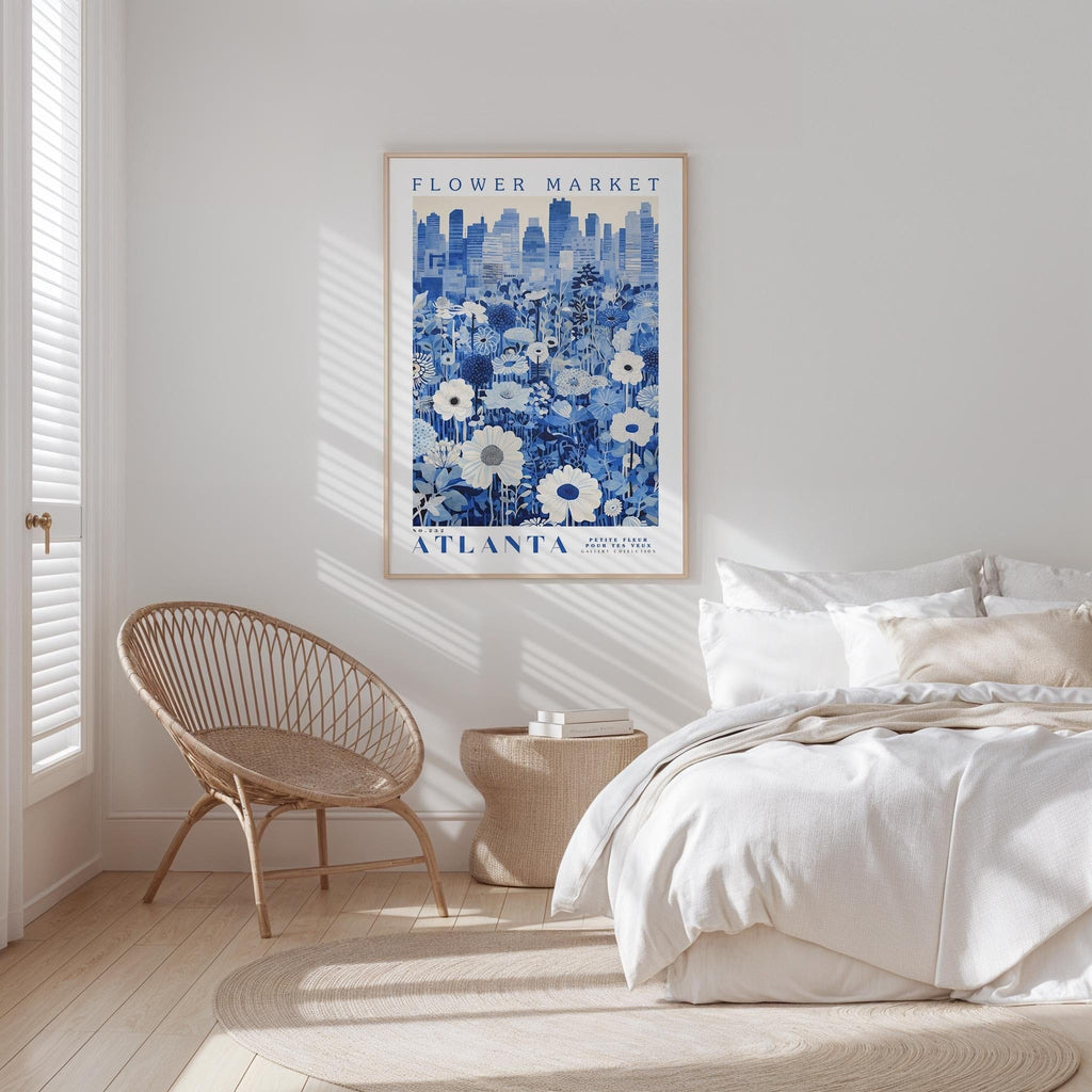 Atlanta Flower Market Poster - Poster - Flower Poster