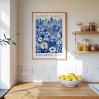 Atlanta Flower Market Poster - Poster - Flower Poster