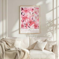 Atlanta Flower Market Poster - Posters - Flower Poster