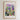 The image is a framed poster depicting a vibrant and colorful flower market.