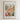 The image is a framed poster depicting a vibrant and colorful flower market in Copenhagen, Denmark.