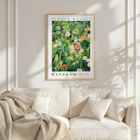 Bangkok Flower Market Poster - Poster - Flower Poster
