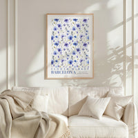 Barcelona Flower Market Poster - Posters - Flower Poster