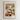 The image is a framed poster of a flower market, featuring a variety of colorful flowers and plants.