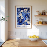 Belfast Flower Market Poster - Poster - Flower Poster