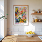 Belfast Flower Market Poster - Posters - Flower Poster