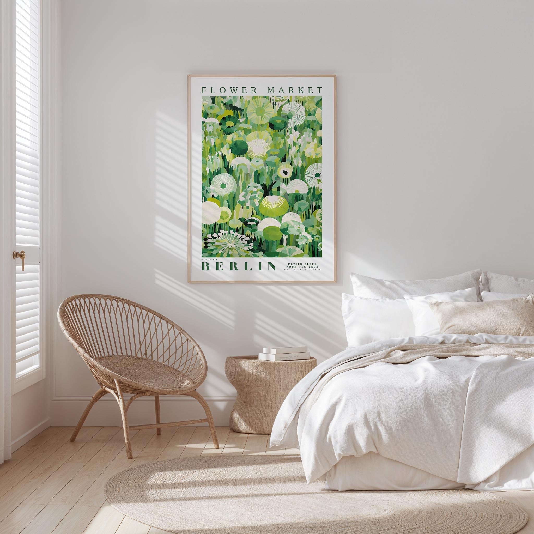 Berlin Flower Market Poster - Poster - Flower Poster