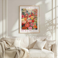 Berlin Flower Market Poster - Posters - Flower Poster