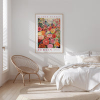 Berlin Flower Market Poster - Posters - Flower Poster