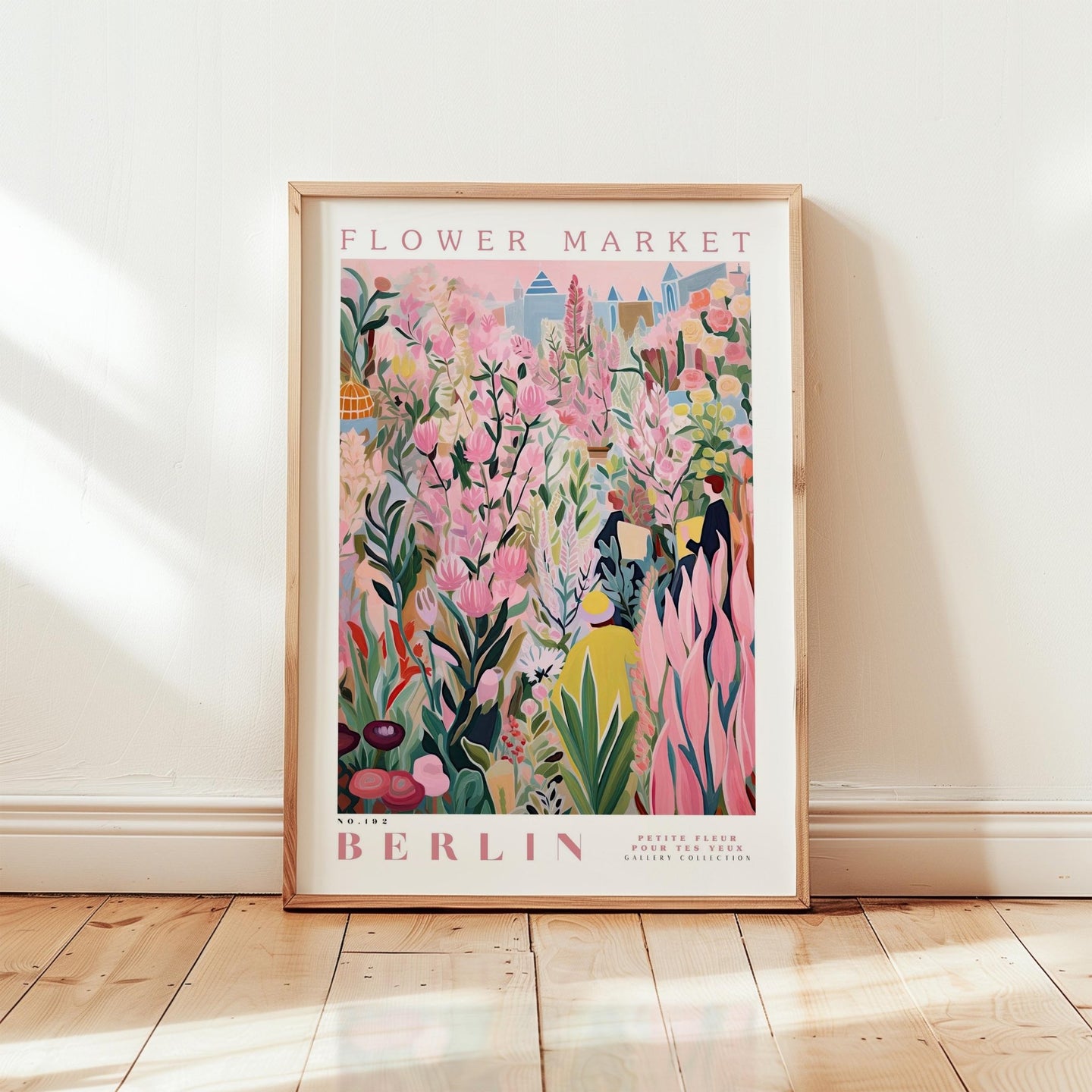Berlin Flower Market Poster - Posters - Flower Poster