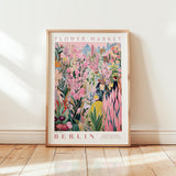 Berlin Flower Market Poster - Posters - Flower Poster
