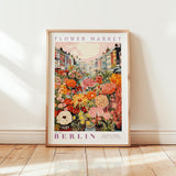 Berlin Flower Market Poster - Posters - Flower Poster
