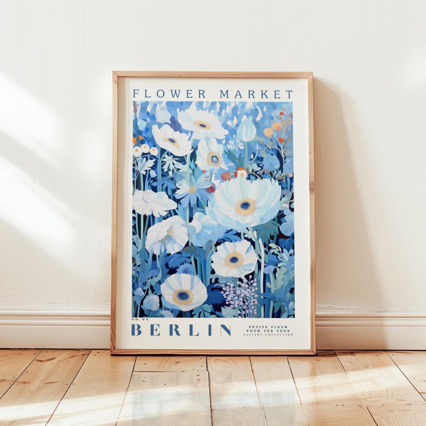 Berlin Flower Market Poster - Posters - Flower Poster
