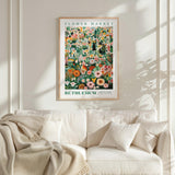 Bethlehem Flower Market Poster - Poster - Flower Poster