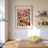 Bethlehem Flower Market Poster - Poster - Flower Poster