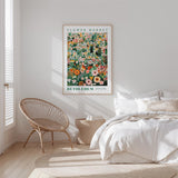 Bethlehem Flower Market Poster - Poster - Flower Poster