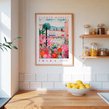 Ibiza Flower Poster