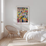 Bogota Flower Market Poster - Posters - Flower Poster