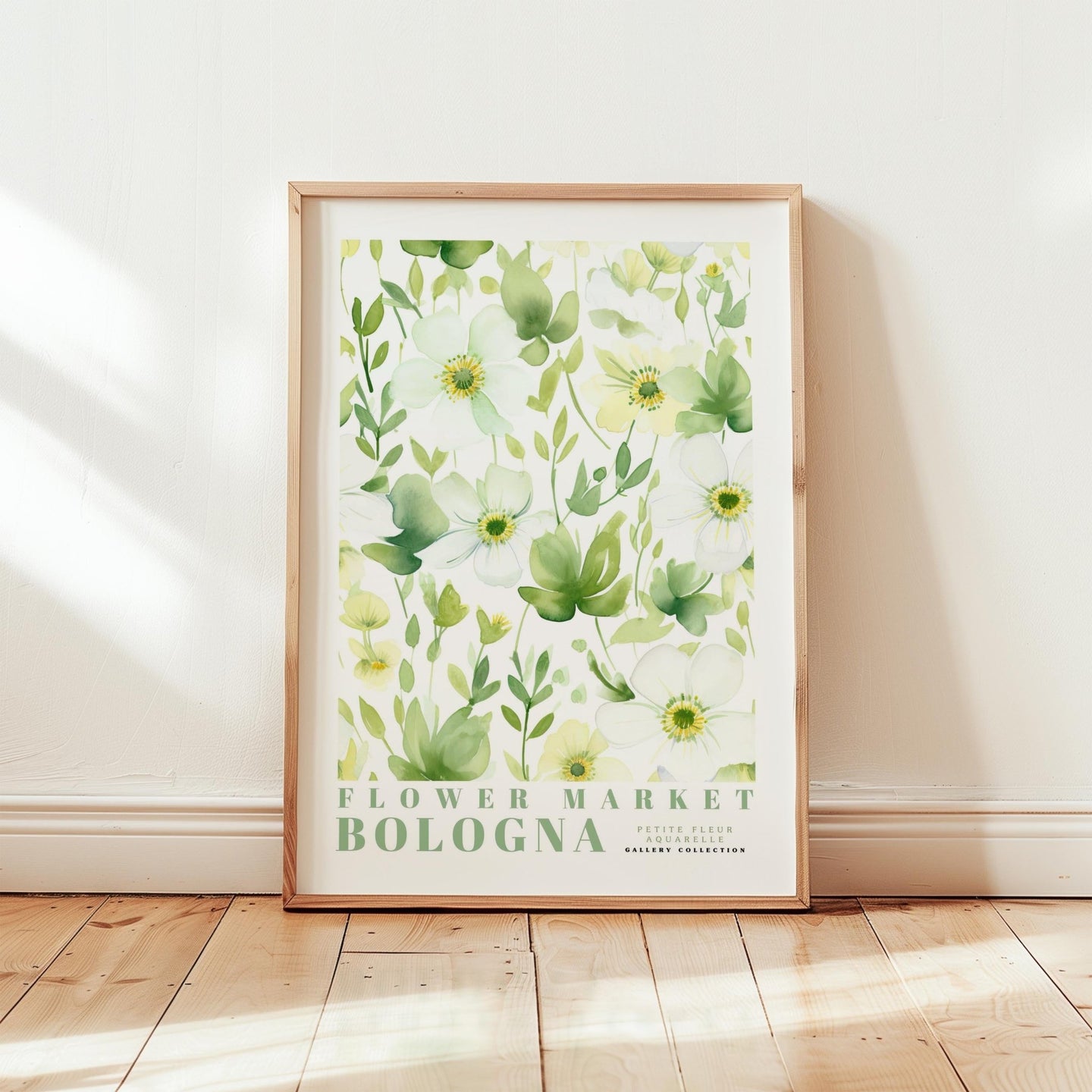 Bologna Flower Market Poster - Posters - Flower Poster