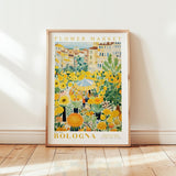 Bologna Flower Market - posters - Flower Poster