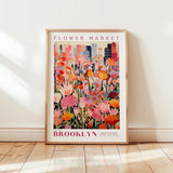 Brooklyn Flower Market Poster - Posters - Flower Poster