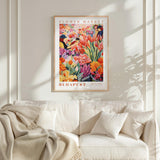 Budapest Flower Market Poster - Posters - Flower Poster