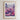 The image is a framed poster depicting a cityscape with a large field of colorful flowers in the foreground.