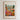 The image is a framed poster depicting a vibrant and colorful scene of a flower market in the Dominican Republic.