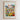 The image is a framed poster depicting a vibrant and colorful flower market in Heidelberg, Germany.