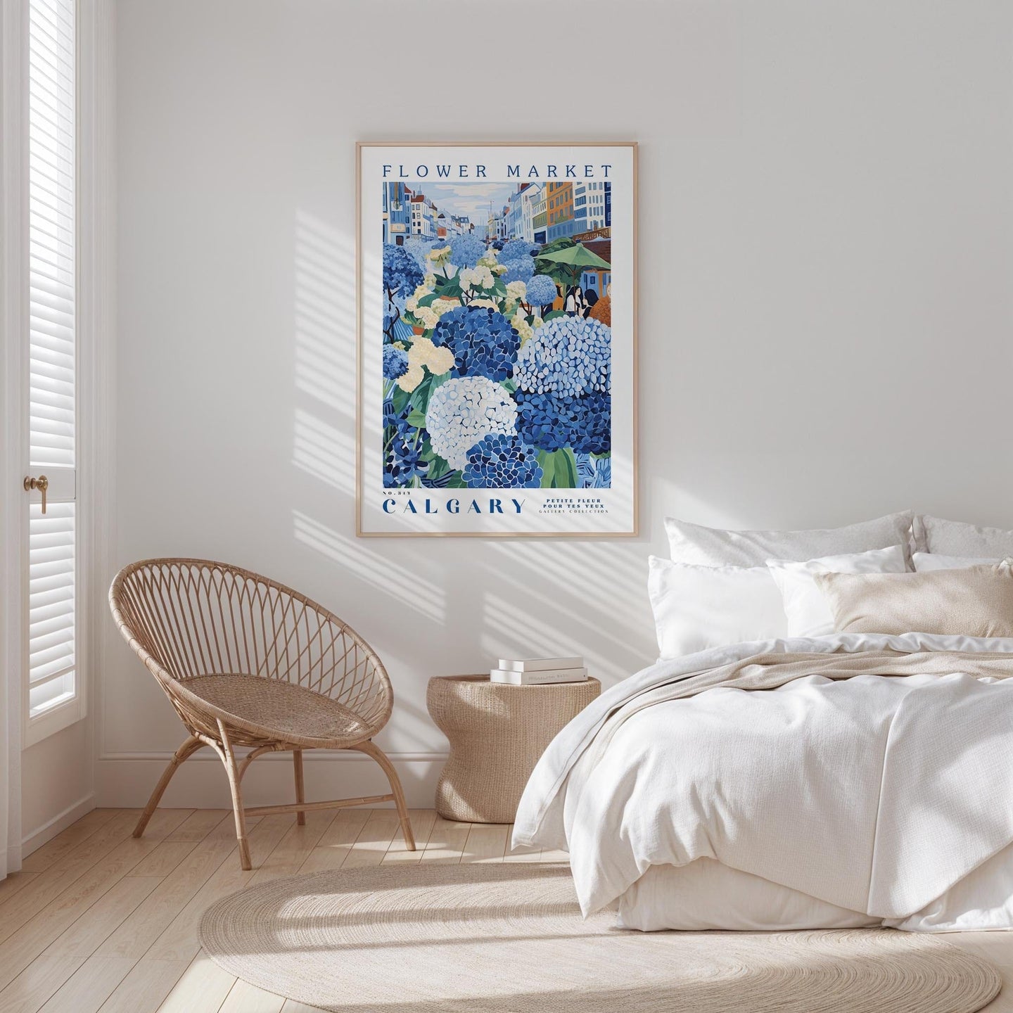 Calgary Flower Market Poster - Poster - Flower Poster