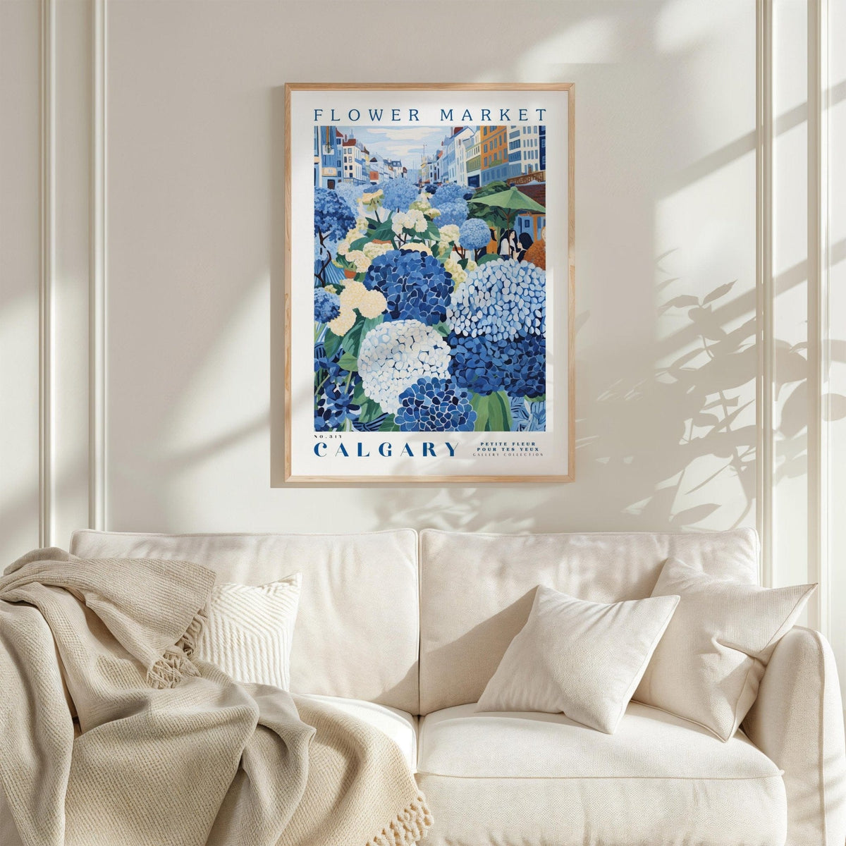 Calgary Flower Market Poster - Poster - Flower Poster