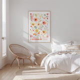 Canterbury Flower Market Poster - Posters - Flower Poster