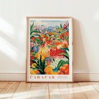 Caracas Flower Market Poster - Posters - Flower Poster