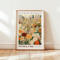 Central Park Flower Market Poster - Posters - Flower Poster