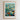 The image is a framed poster depicting a vibrant and colorful flower market in Verona, Italy.