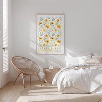 Cinque Terre Flower Market Poster - Posters - Flower Poster