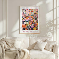 Cologne Flower Market Poster - Poster - Flower Poster