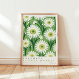 Columbia Flower Market Poster - Print Material - Flower Poster
