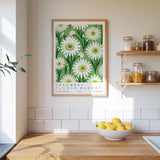 Columbia Flower Market Poster - Print Material - Flower Poster