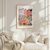 Copenhagen Flower Market Poster - Posters - Flower Poster