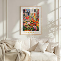 Copenhagen Flower Market Poster - Posters - Flower Poster