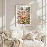Copenhagen Flower Market Poster - Posters - Flower Poster