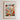 The image is a framed poster depicting a colorful and vibrant flower market in Aalborg, Denmark.