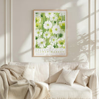 Dallas Flower Market Poster - Posters - Flower Poster