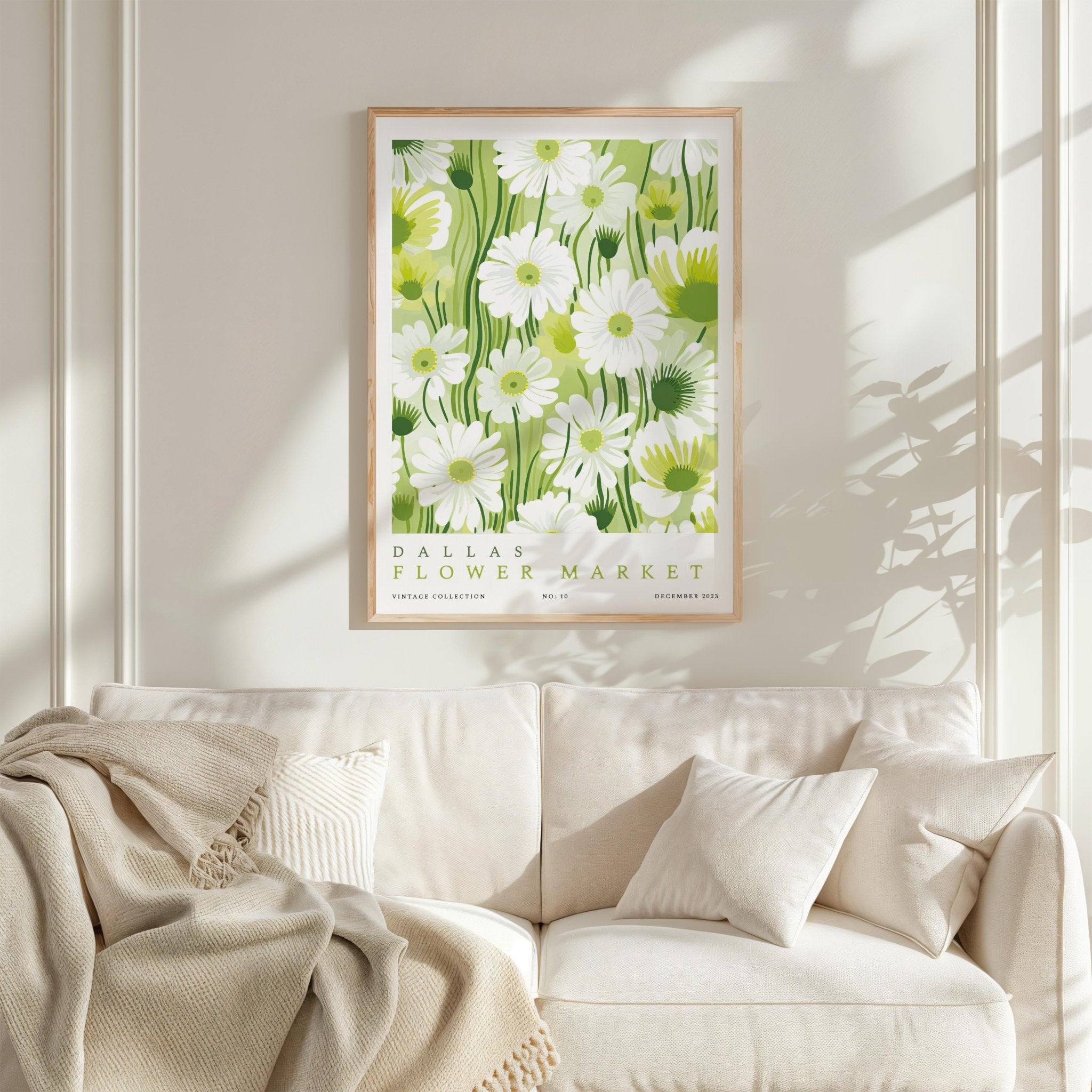 Dallas Flower Market Poster - Posters - Flower Poster