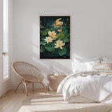 Dark Green Wildflower Poster - Poster - Flower Poster
