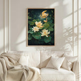 Dark Green Wildflower Poster - Poster - Flower Poster