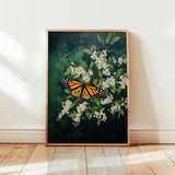 Dark Green Wildflower Poster - Poster - Flower Poster